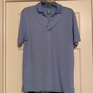 Pro Tour Striped Golf Polo - Size S (Small)